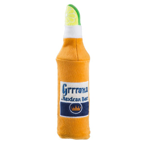 Grrrona Beer Water Bottle Crackler Toy