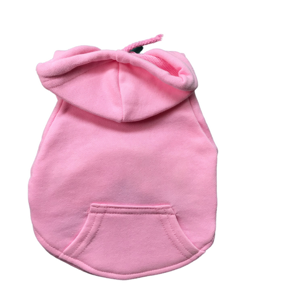 Plain Cotton Hoodie for Dogs