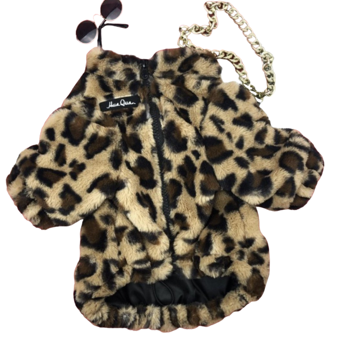 The Gaby Fur Coat for Dogs