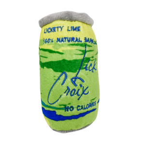 LickCroix - Lickety Lime Squeaky Toy for Dogs