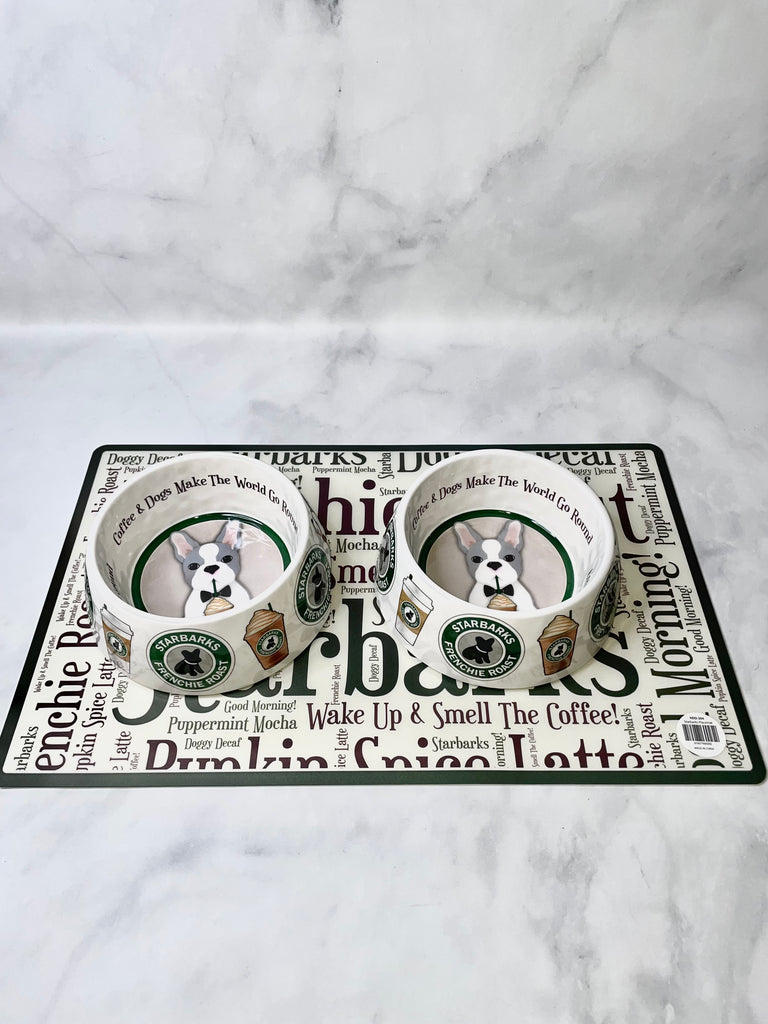  Haute Diggity Dog Bowls and Placemats Collection